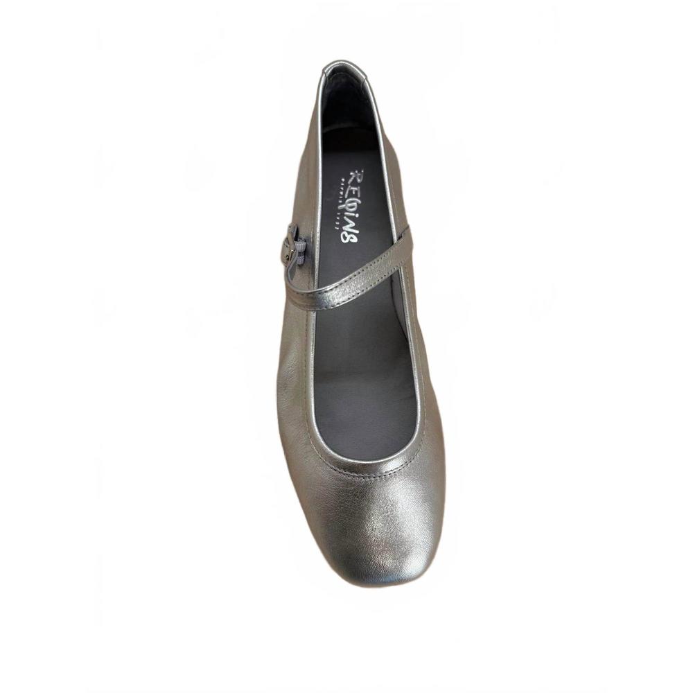 NEW REQINS women's honor sandal in metallic cc silver babies - Picture 2 of 3
